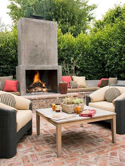 30+ Pretty Seating Area Ideas With Outside Fireplace | Rustic outdoor fireplaces, Diy outdoor ...