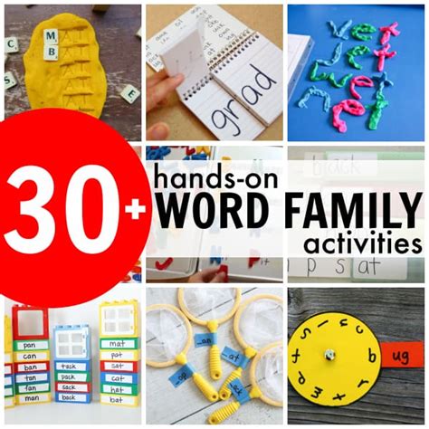 30+ Hands-On Word Family Activities - I Can Teach My Child!