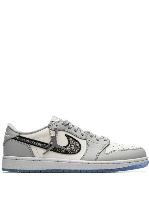 Jordan x Dior Air Jordan 1 Low Sneakers - Farfetch