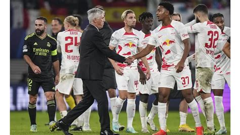 UEFA Champions League 2022-23: Leipzig Hands Real Madrid Their First ...