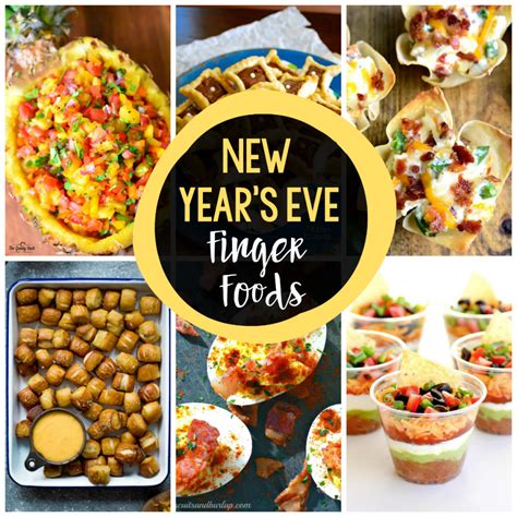 25 New Year's Eve Finger Foods | Holiday season food, New years eve ...