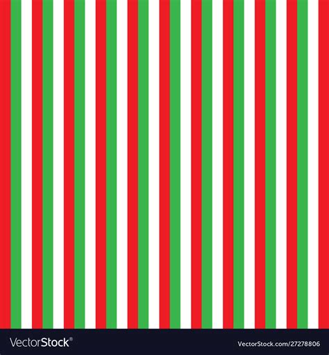 Green white and red color line seamless wallpaper Vector Image