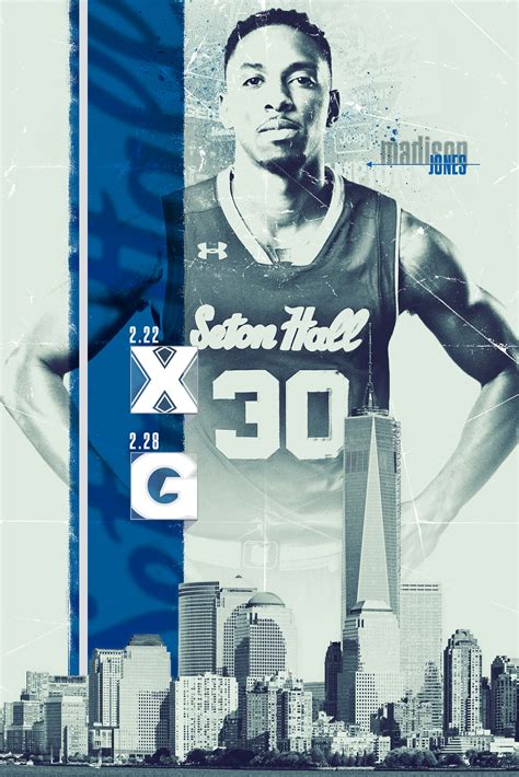 2016-17 Seton Hall Basketball Program on Behance