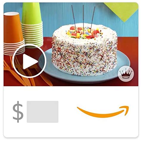 Amazon.com: Amazon eGift Card - Birthday Cake (Animated) [Hallmark] : Gift Cards