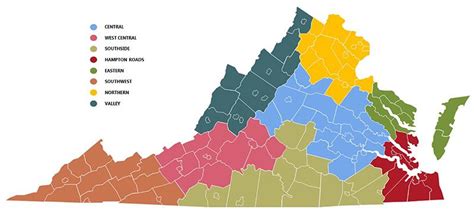 Virginia's Demographic Regions | Cooper Center