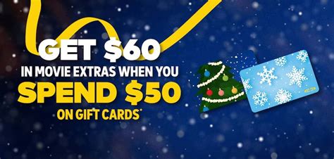 Cineplex Theatres: Spend $50 in Gift Cards, Get a Free Coupon Pack