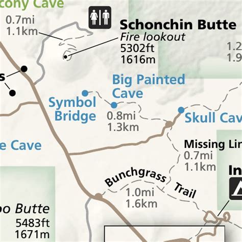 Lava Beds National Monument map by US National Park Service | Avenza Maps