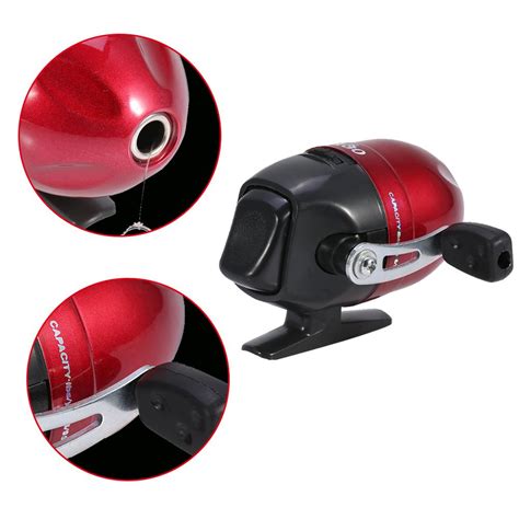 YLSHRF Fishing Tackle,Closed Fishing Reel Fishing Spinning Reel Built-in Close Tackle with ...