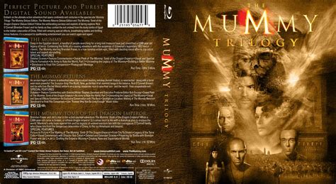 The Mummy Trilogy - Movie Blu-Ray Custom Covers - The Mummy Trilogy - Custom - Bluray :: DVD Covers