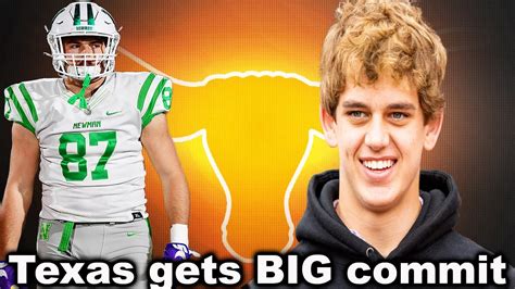 Texas Football got a Commit That Could Be HUGE In The Battle For Arch ...