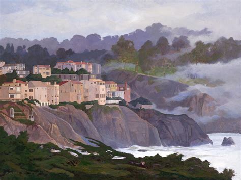 Sea Cliff Painting by Leonard Filgate - Fine Art America