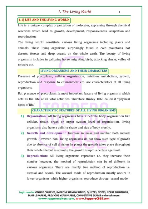 Cbse Notes Class 11 Biology Excretory Products And Their Elimination ...