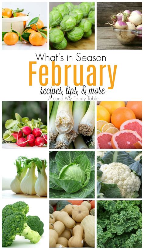 February Seasonal Produce Guide