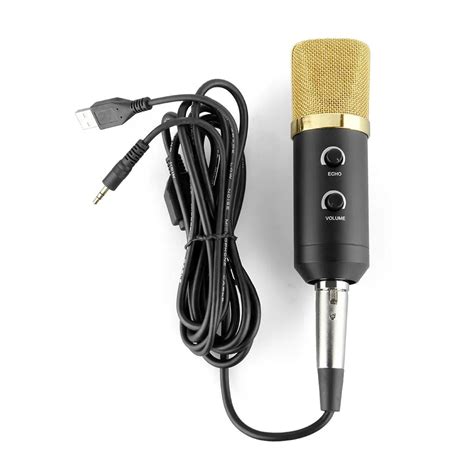 BM 100FX USB Studio Condenser Recording Microphone With Mount Stand ...