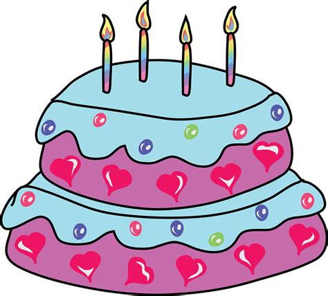 Free vector graphic: Cake, Birthday, Birthday Cake - Free Image on Pixabay - 2642116