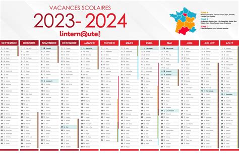 Vacances scolaires 2023 : les dates par zone, le calendrier 2023-2024