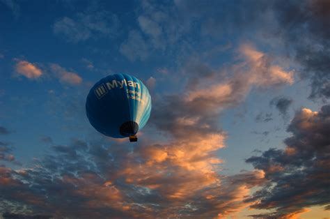 Hot Air Balloon and sunset by dan4815 on DeviantArt