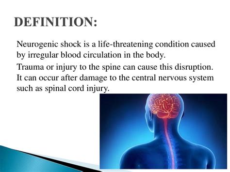 Neurogenic shock