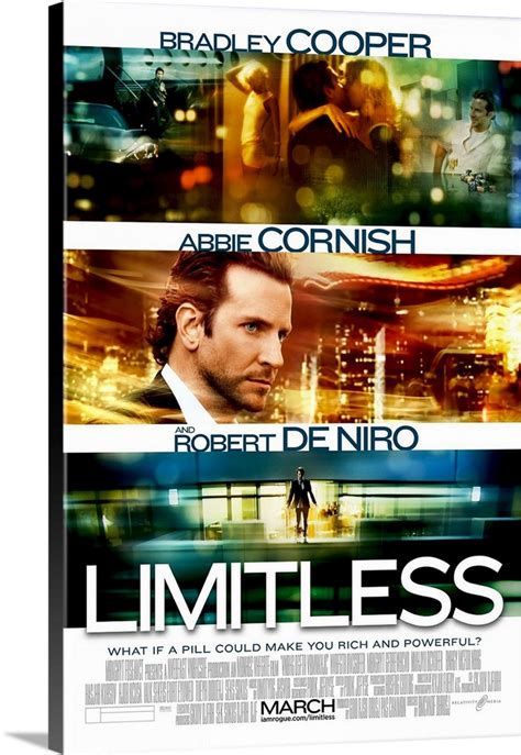 Limitless - Movie Poster Wall Art, Canvas Prints, Framed Prints, Wall ...