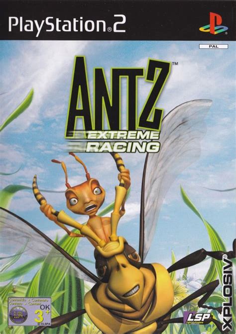 Antz Extreme Racing (2002) PlayStation 2 box cover art - MobyGames