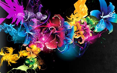 Cool abstract flower wallpaper HD Free Download