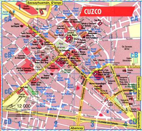 Mapas de Cusco - Peru | MapasBlog