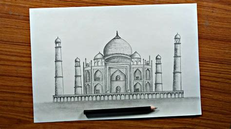 Details more than 101 draw taj mahal 5 steps super hot - vietkidsiq.edu.vn