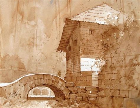 Old Bridge (), Painting by Sachin Naik | Artmajeur