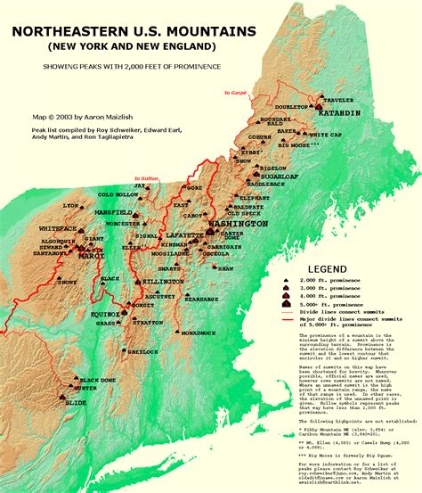 map of maine 4000 footers - Google Search | Hiking etc... | Pinterest ...