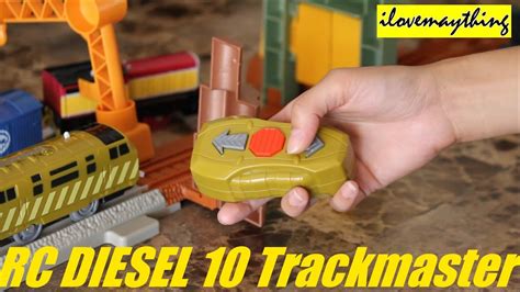 RC DIESEL 10 Features - Thomas Trackmaster Motorized Engine (Toy Train) - YouTube