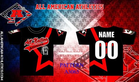 A3 Custom Uniform Design Option 65 - All American Athletics