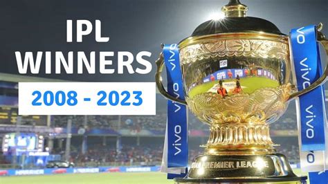 IPL Winners List From 2008 to 2024 With Captains