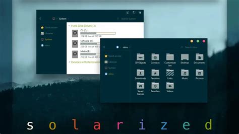 Solarized Theme For Windows 10 » VIN STAR