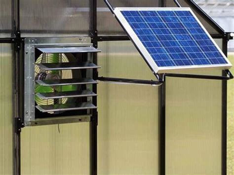 Should I get a Solar-Powered Greenhouse Fan? | Greenhouse Emporium