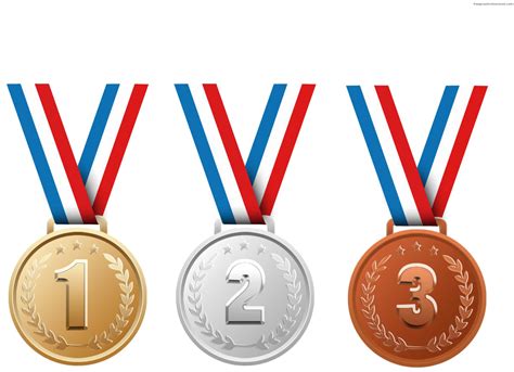 Transparent Gold Silver Bronze Medal Clipart - Olympic Medals Clip Art - Png Download - Full ...