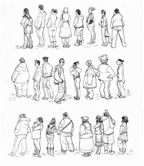 Images To Help Draw People - Lessons - TES Teach Human Figure Sketches, Human Sketch, Figure ...