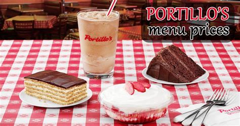 Portillos Menu Prices (Updated) | Catering Menu and Nutrition Info