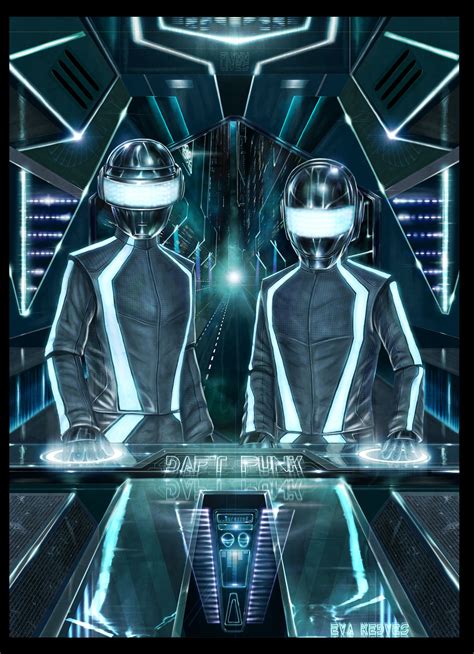 Daft Punk by EvaKedves on deviantART | Daft punk, Tron legacy, Tron