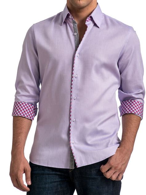 IST 4102 Lavender Dress Shirt | Lavender dress shirt, Mens shirt dress, Mens designer shirts