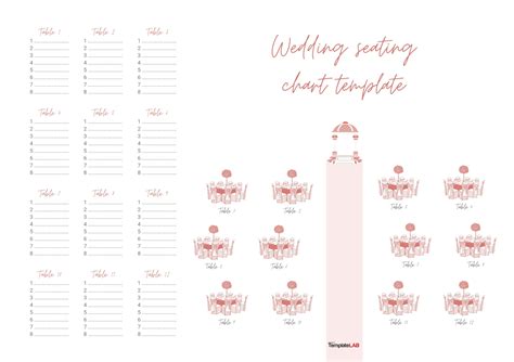 19 Great Seating Chart Templates (Wedding, Classroom + more)