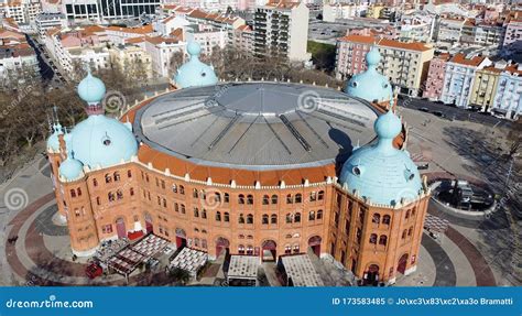 Photo of the Campo Pequeno in Lisbon, Portugal. Stock Image - Image of ...