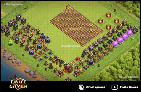 TH10 PROGRESS BASE LINK (Town hall 10 Base) - Finite Gamer Base