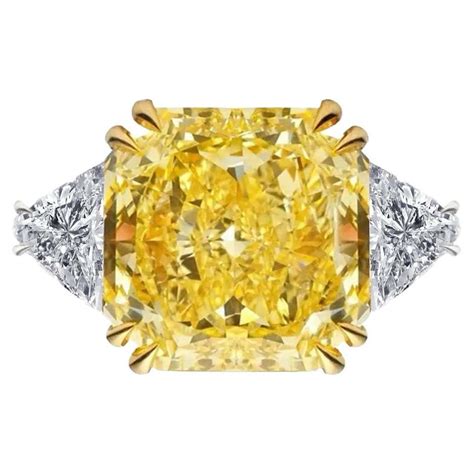 BL Bespoke 0.56 Carat Fancy Intense Orangish-Yellow Diamond Solitaire Ring For Sale at 1stDibs ...