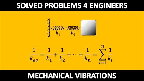 Derivation of the Equivalent Stiffness Formula for Springs in Series - YouTube