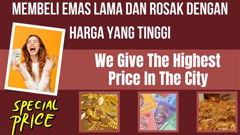 Menjual Barang Kemas Emas di sekitar kawasan KUALA LUMPUR – Kedai Emas Sayang