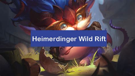 Heimerdinger Wild Rift Build 2024: Items, Runes, Combo [Pro] - Zathong