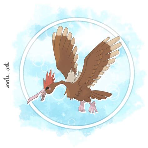 Fearow Fan Art Pokemon by noeleart on DeviantArt