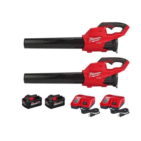 Milwaukee M18 FUEL 120 MPH 450 CFM 18-Volt Lithium-Ion Brushless Cordless Handheld Blower Kit ...