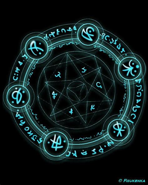 magick circle | Magic circle, Spell circle, Magic symbols