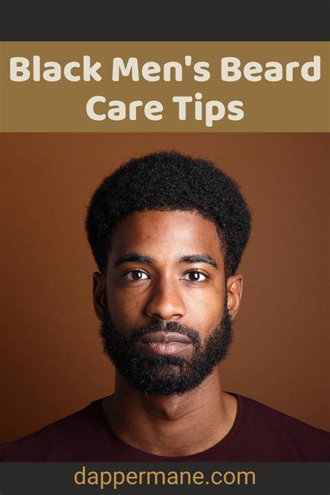 Black men beard care – Artofit